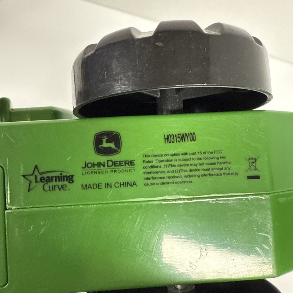 John Deere Green Tractor Kids Toy Flashlight By Learning Curve Sound & Lights - Picture 4 of 6